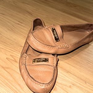Coach Flats Tan and Leather- US 6.5 W
